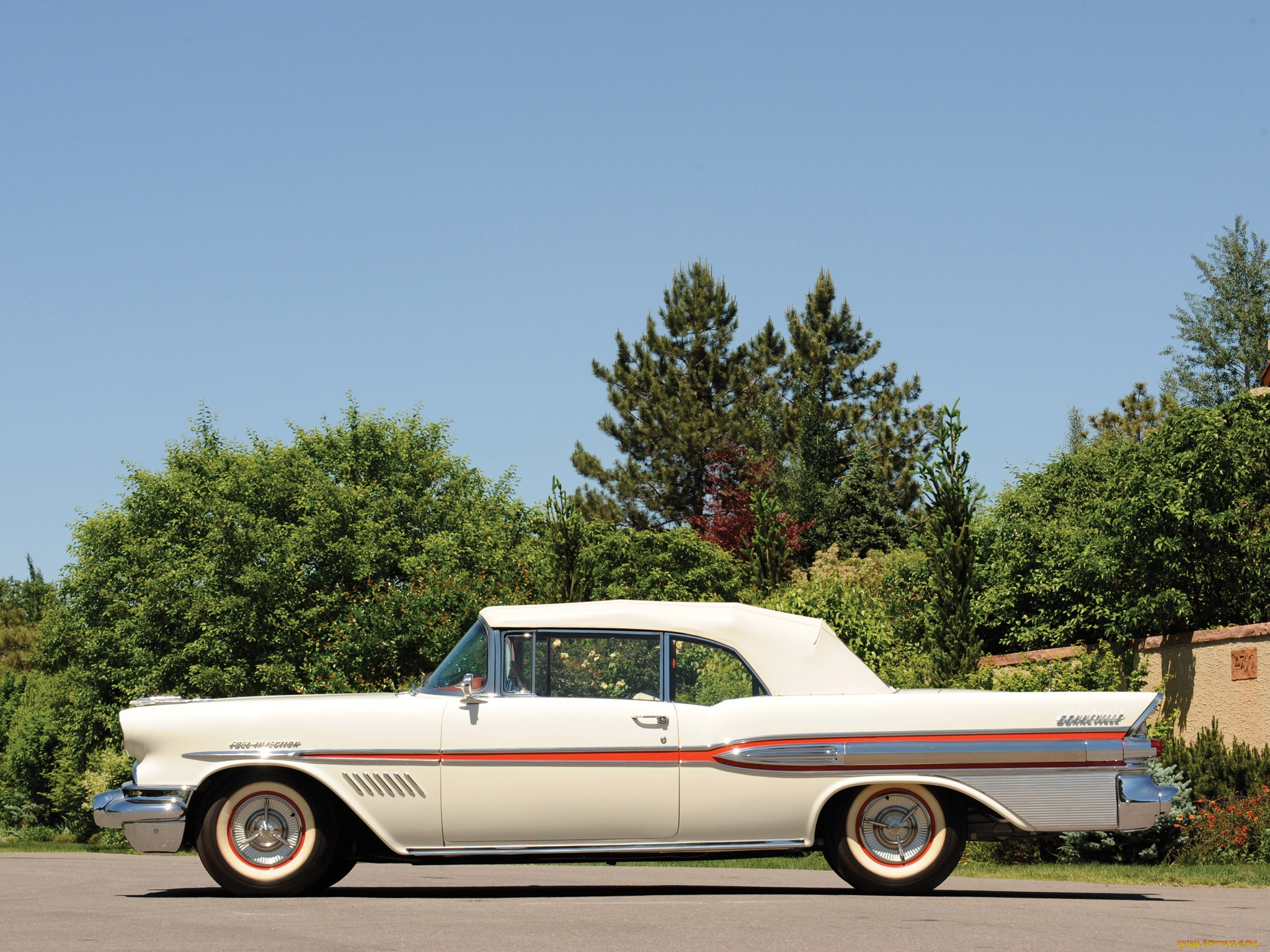 pontiac bonneville fuel-injected convertible 1957, , pontiac